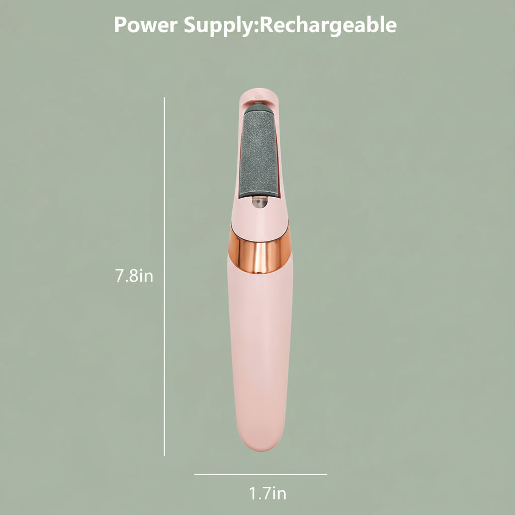 Handy electric callus remover which you can carry even in bag.